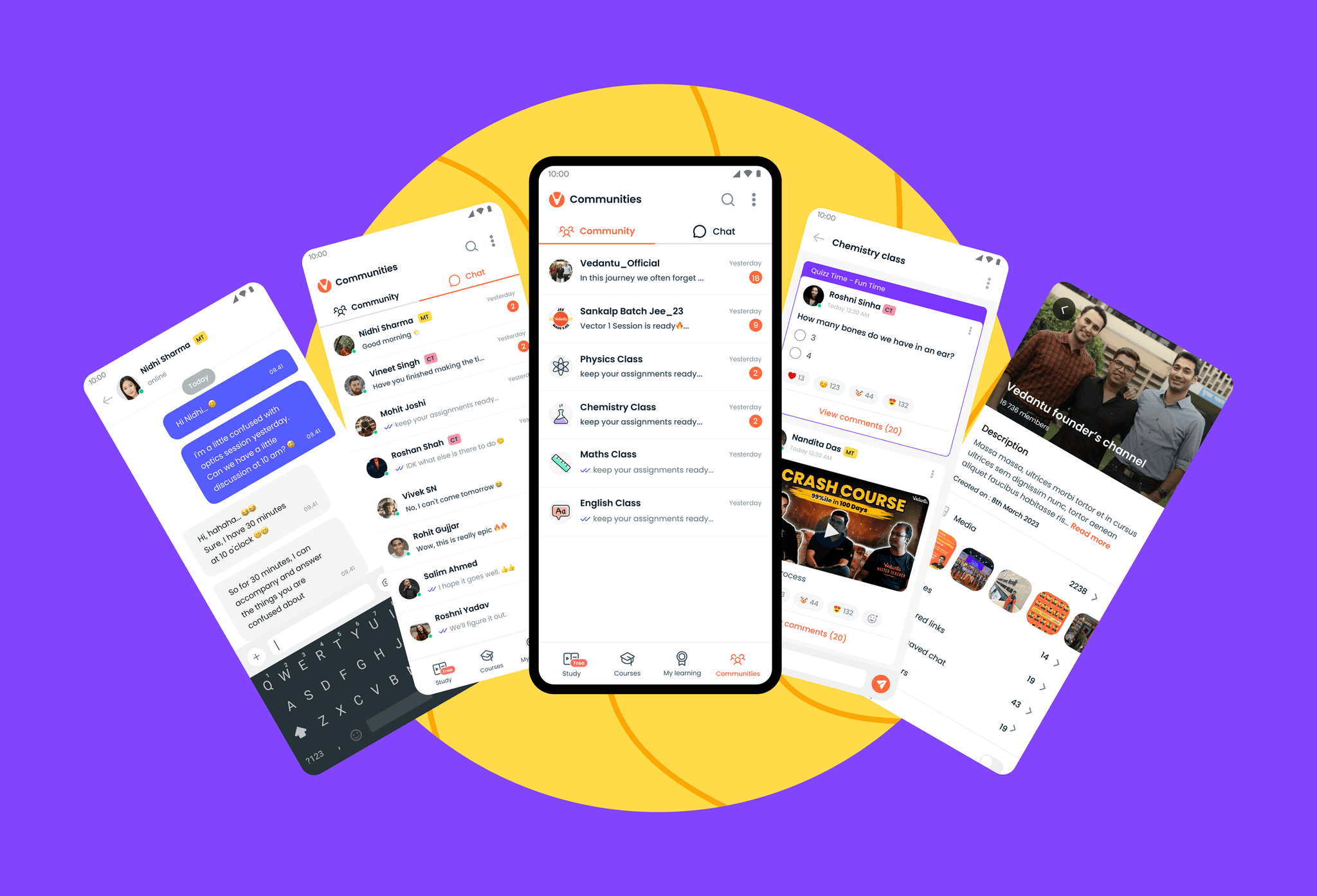 Vedantu Community preview