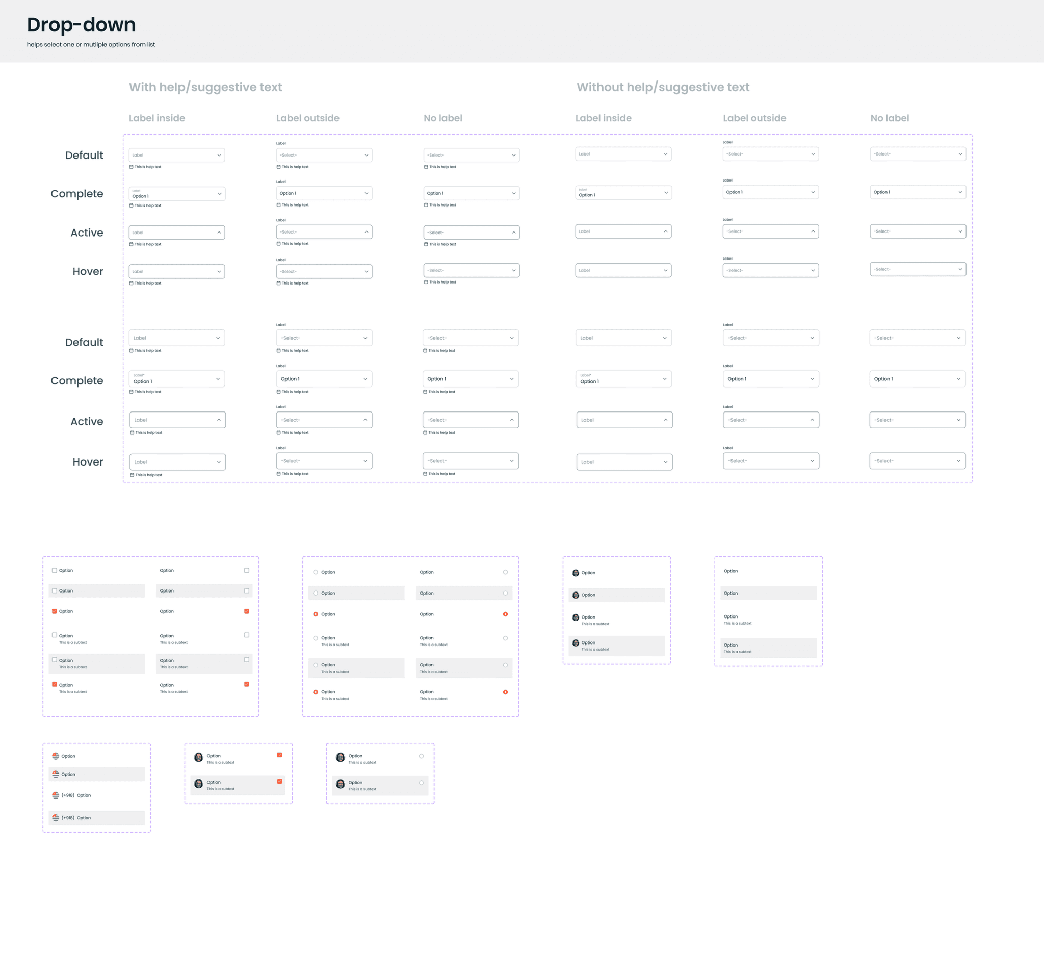 Vedantu Design System — Interactive component examples