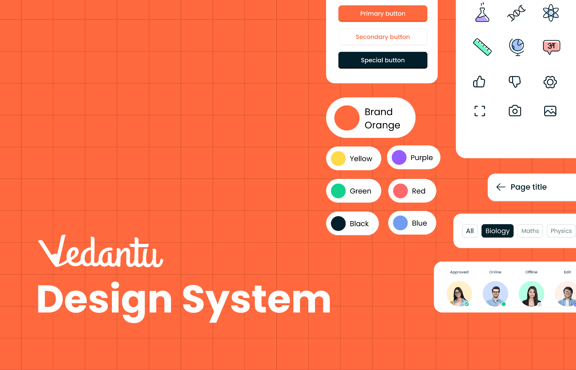 Vedantu Design System preview