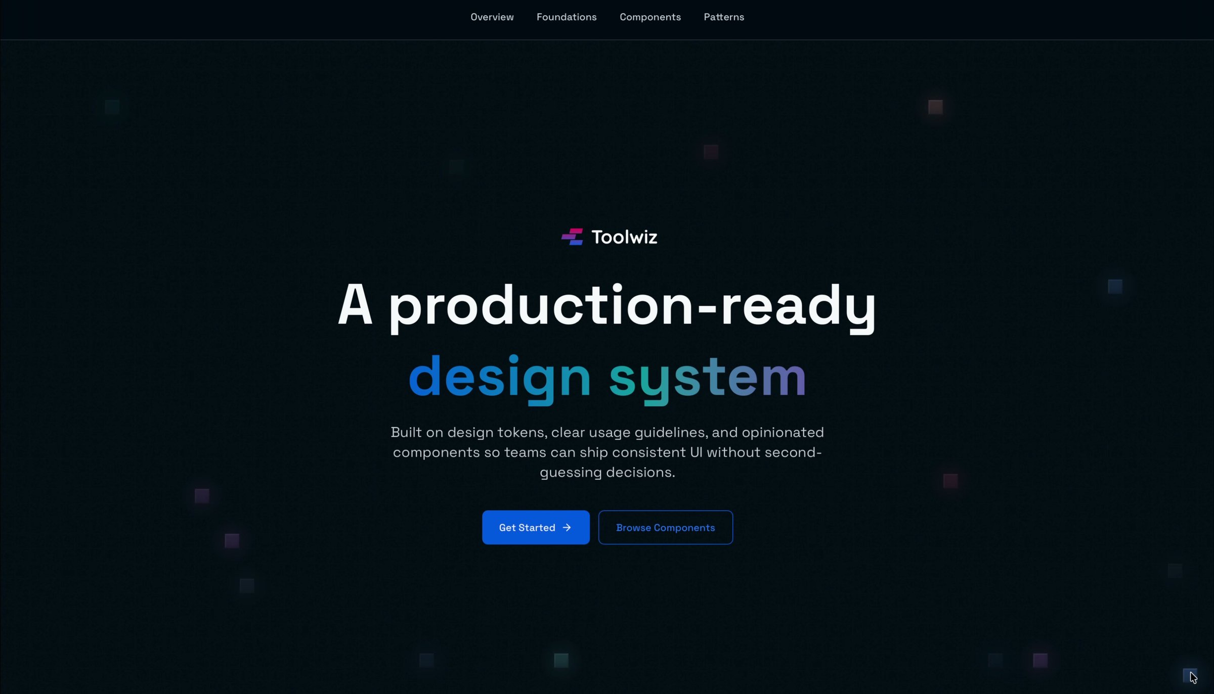 Toolwiz — Design System — Design System